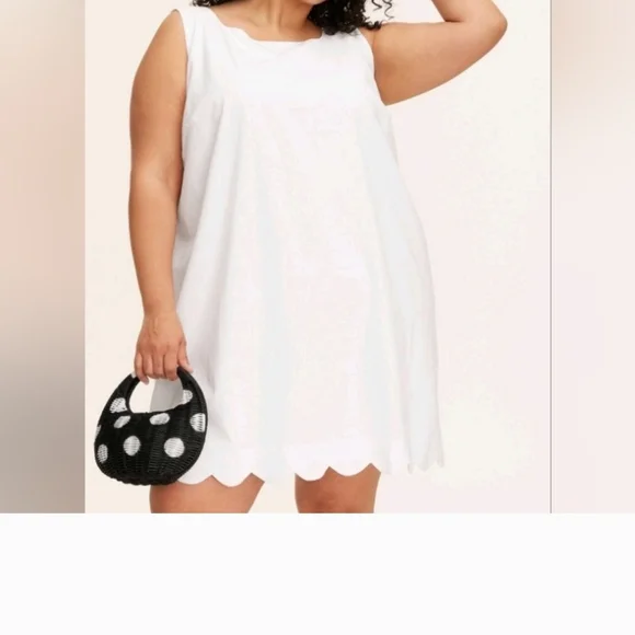 Kate Spade x Target NWT Wicker Blk & Wht Bag - Picture 7 of 7